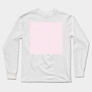 Pink gingham Long Sleeve T-Shirt